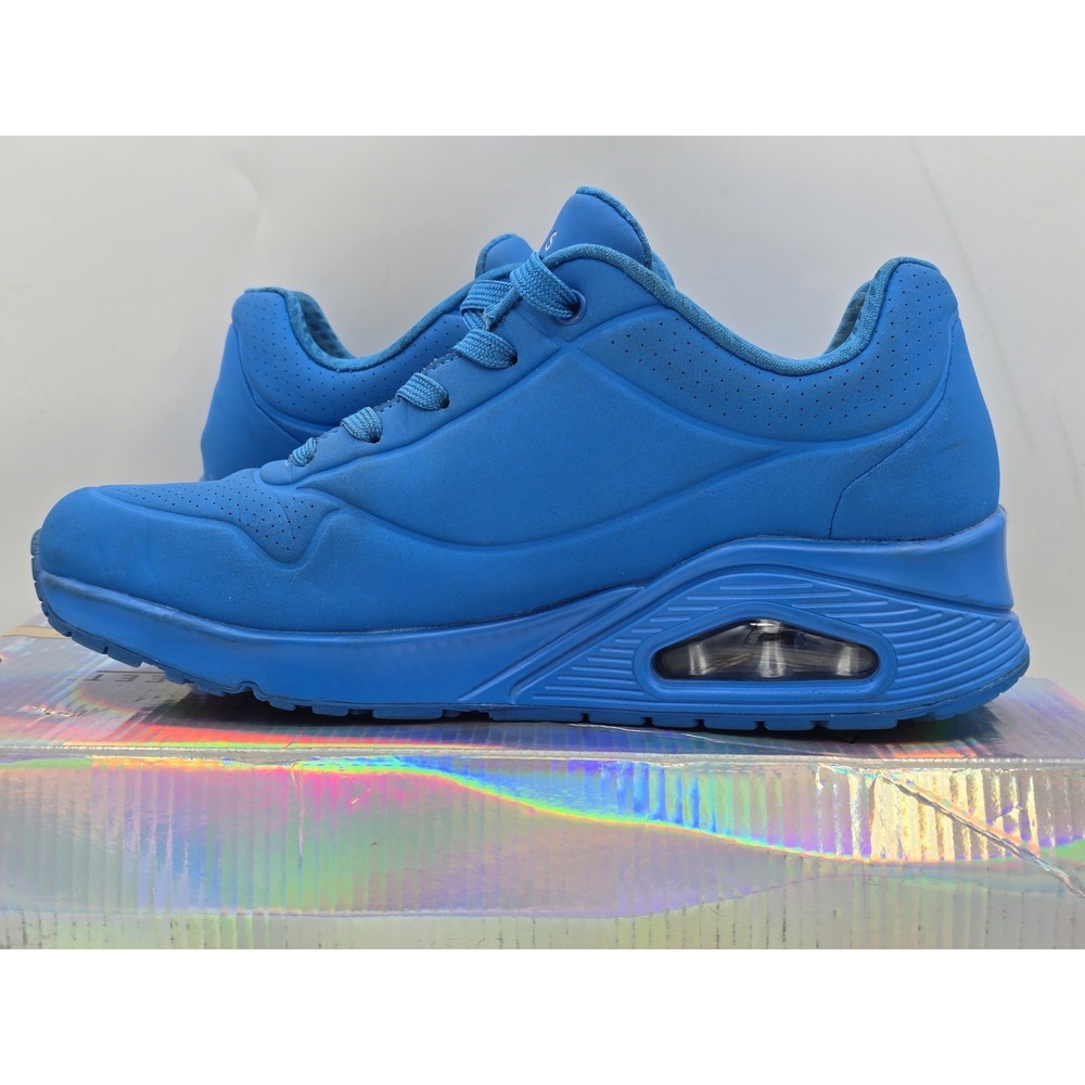 Skechers Women's Athletic Shoes in Bright Blue - Picture 12 of 13